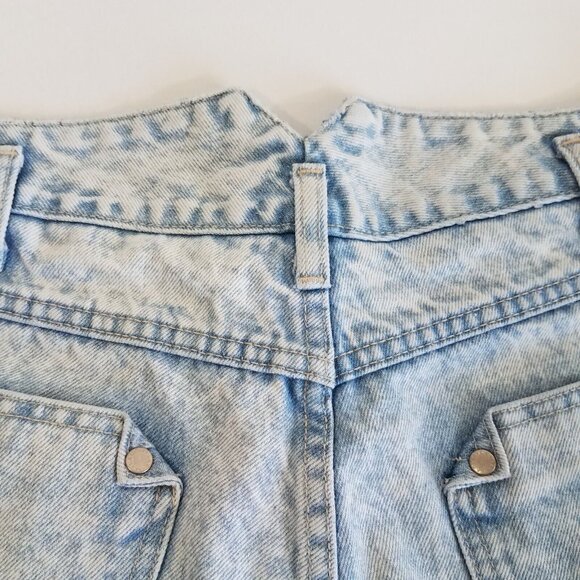 LA Gear Vintage Baggy Y2K Jeans High Rise Tapered SIZE 9 Light Wash Skater - Picture 14 of 14